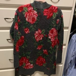 🌹 Aero Rose Pattern Cardigan 🌹